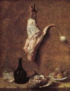 Still Life with Calf's Leg Jean Baptiste Oudry